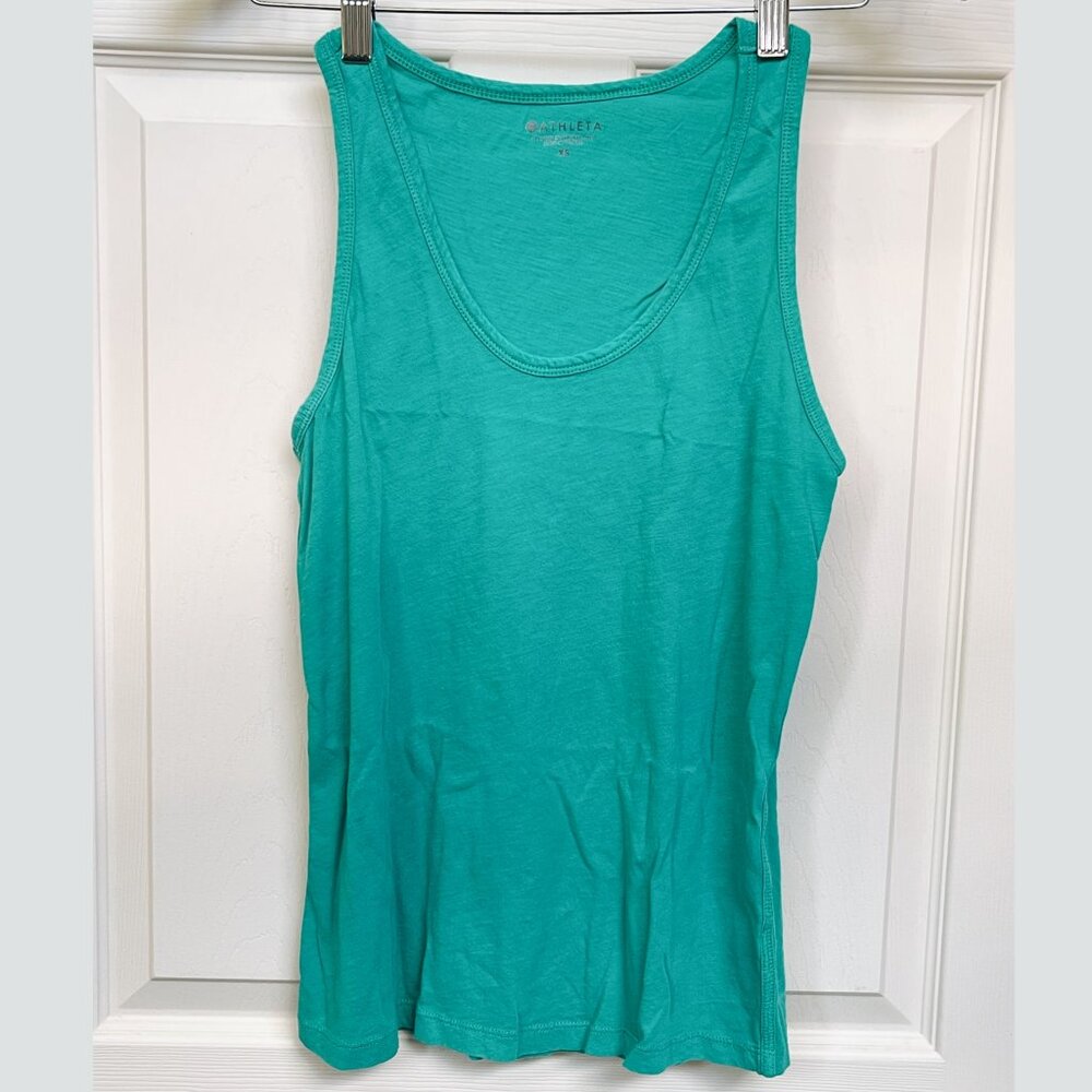 Athleta Tank Top Green XS